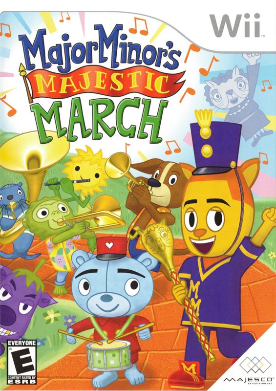 Major Minor's Majestic March box art for Wii